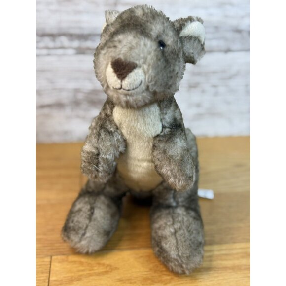 Petting Zone Kangaroo Plush Stuffed Animal 8.5 Inches Tall - Picture 5 of 8